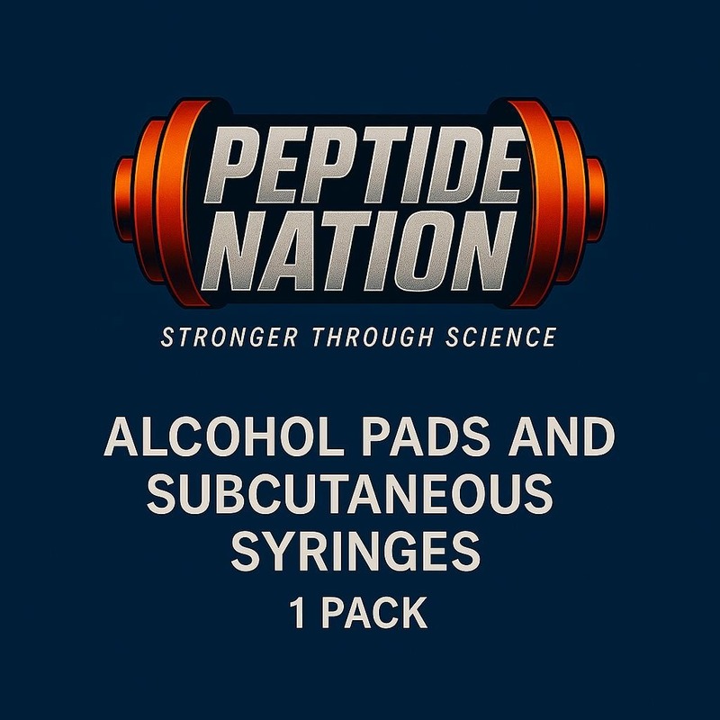 Alcohol Pads and Subcutaneous Syringes (1 pack)